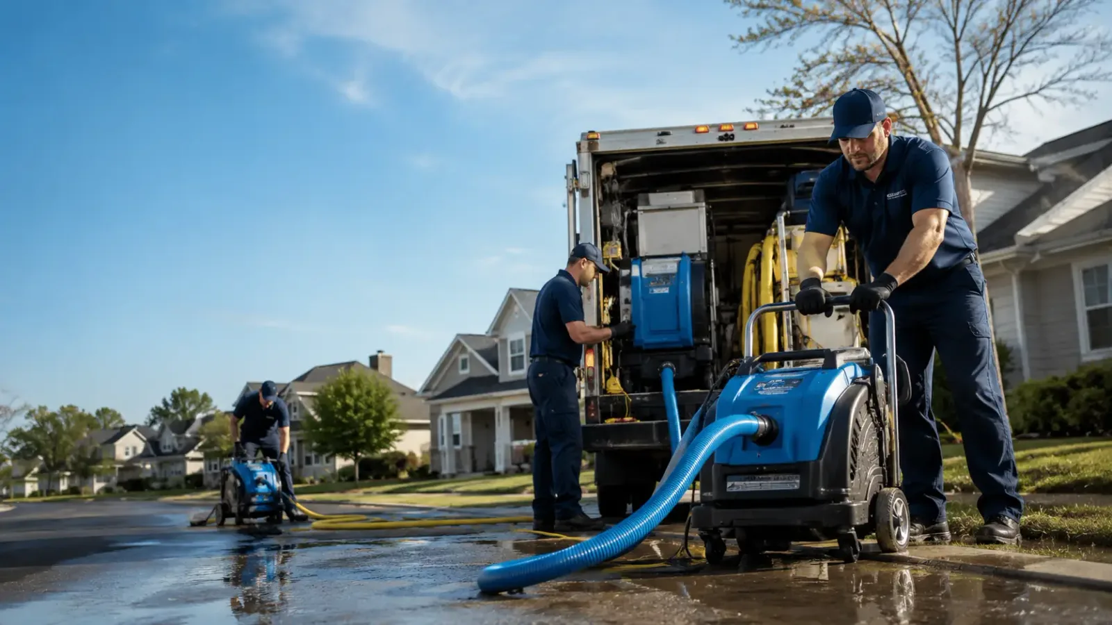Flood Damage Cleanup in Marine City, MI